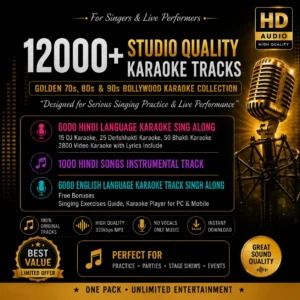 12000+ Hindi Karaoke Bundle